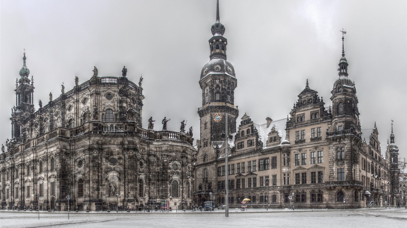 Deutschland Dresden Stadt Landschaft HD Wallpaper #10 - 1366x768