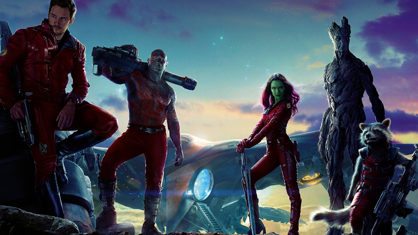 Guardians of the Galaxy 銀河護衛隊2014 高清壁紙 #4 - 1366x768