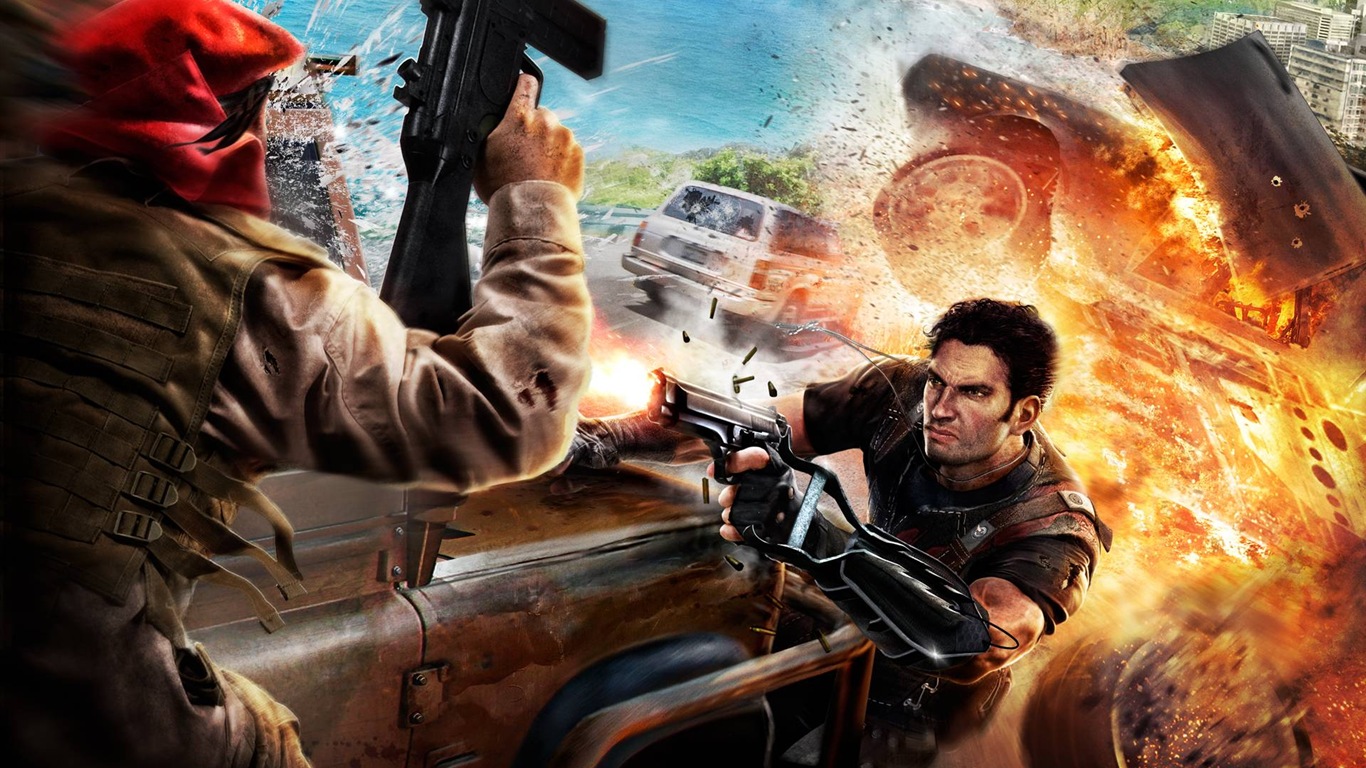 Just Cause 3 正当防卫3 高清游戏壁纸3 - 1366x768