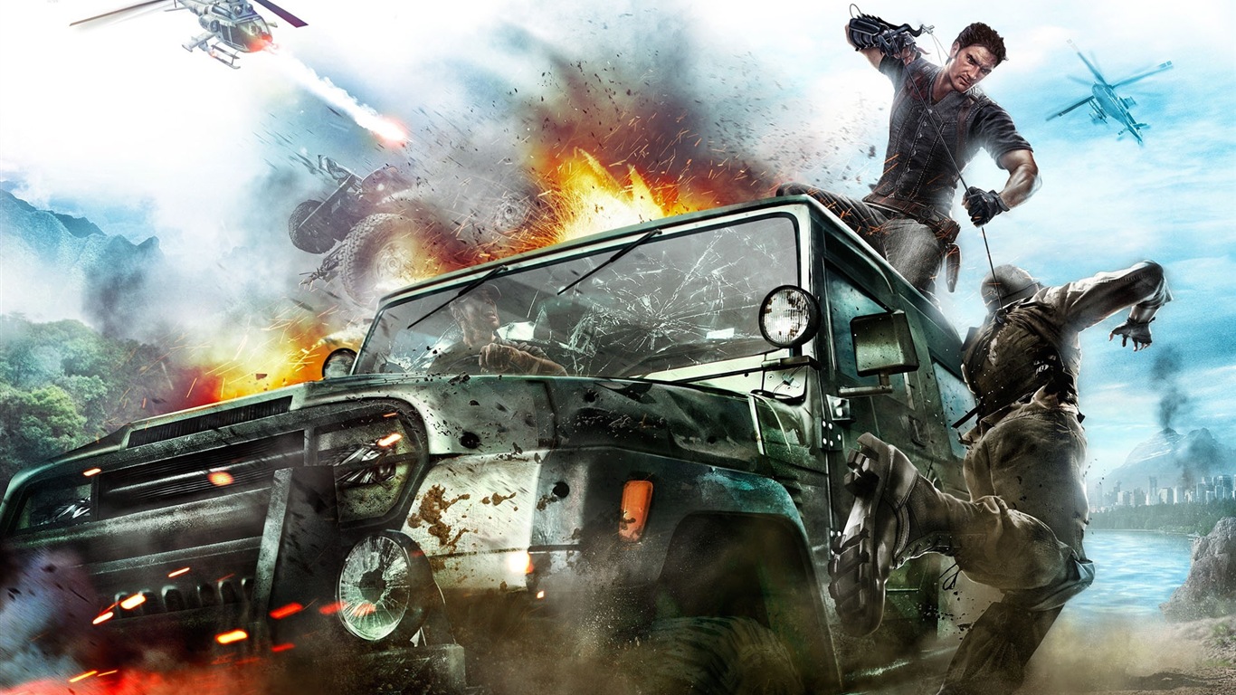 Just Cause 3 HD herní plochu #6 - 1366x768