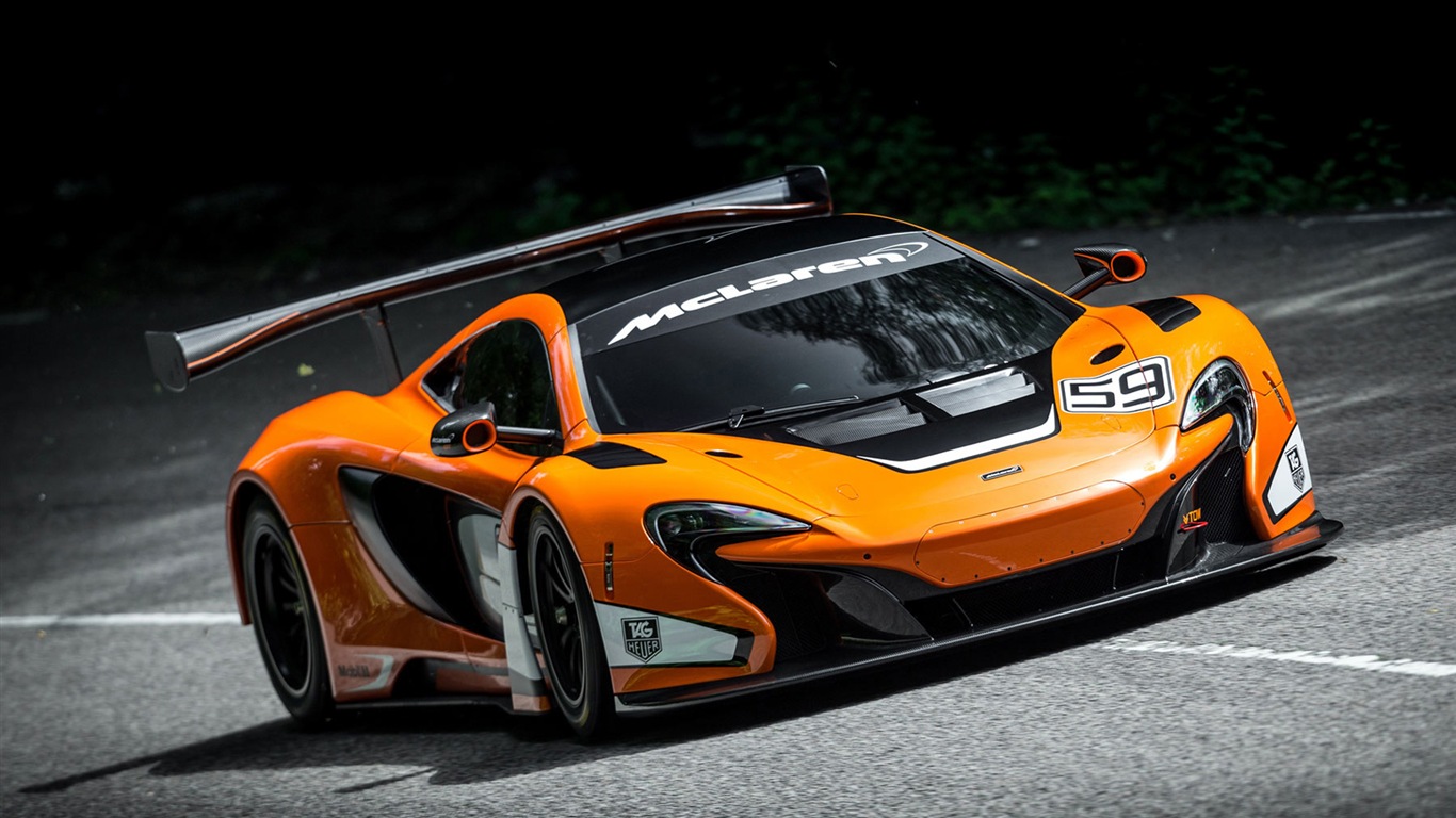 2015 McLaren 650S GT3 wallpapers superdeportivo HD #1 - 1366x768