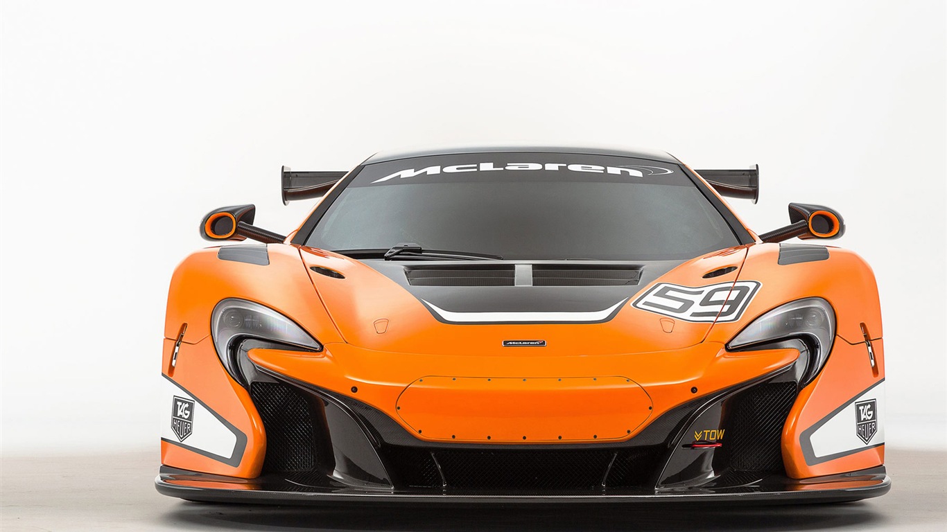 2015邁凱倫650S GT3 超級跑車高清壁紙 #9 - 1366x768