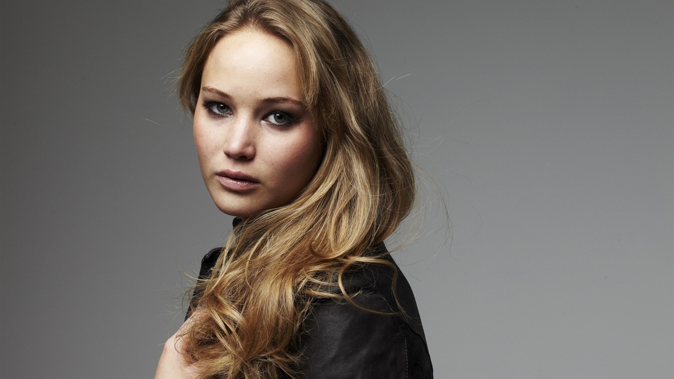 Jennifer Lawrence 詹妮弗·勞倫斯 高清壁紙 #11 - 1366x768