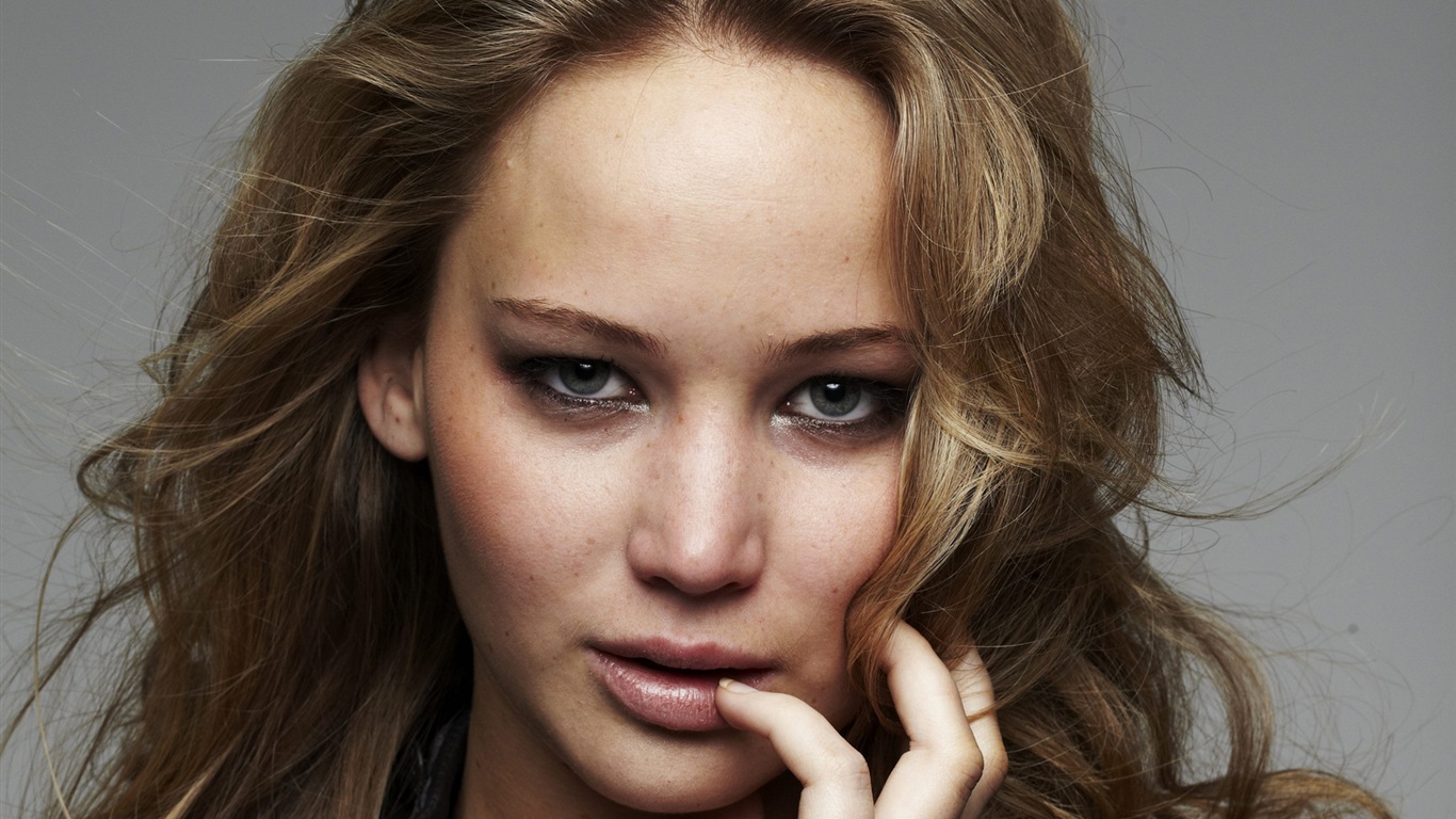 Jennifer Lawrence HD tapety na plochu #15 - 1366x768