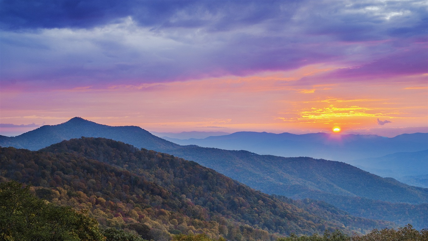 养眼迷人的自然风景 高清壁纸11 - 1366x768