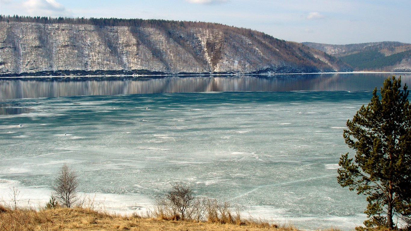 ロシアのバイカル湖、風景のHD壁紙 #2 - 1366x768