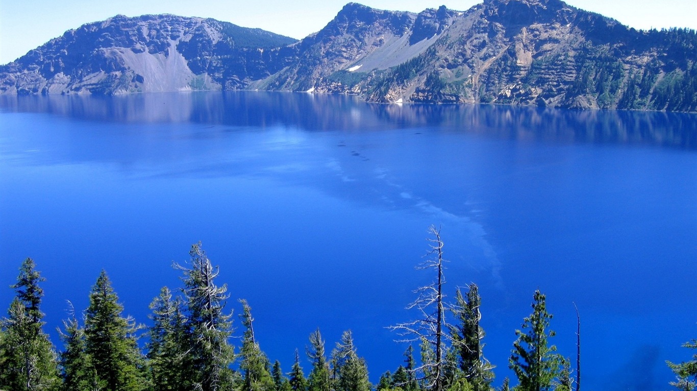 Lake Baikal in Russia, scenery HD wallpapers #5 - 1366x768