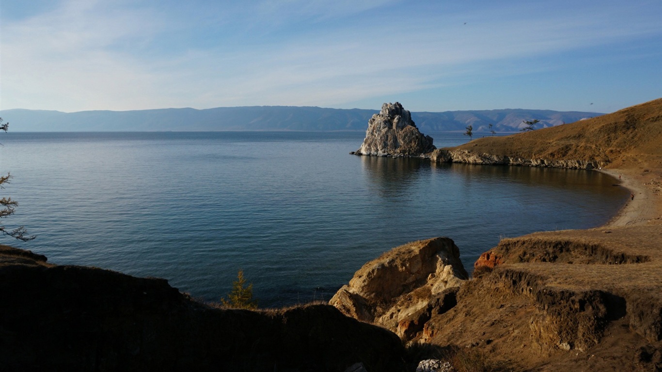 贝加尔湖 俄罗斯风景 高清壁纸13 - 1366x768