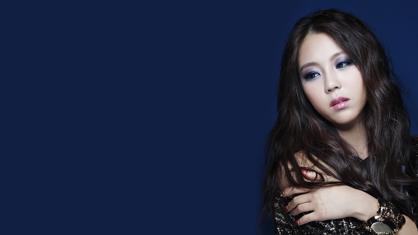 JEWELRY Korean beauty girls portfolio wallpaper #5 - 1366x768