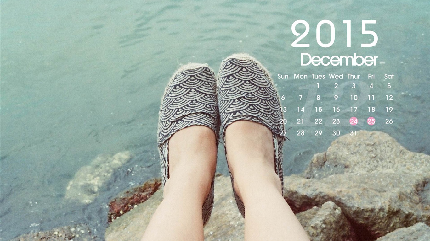 Calendar 2015 HD wallpapers #13 - 1366x768