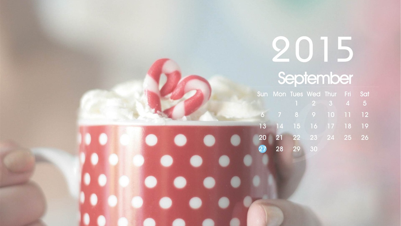 Kalender 2015 HD Wallpaper #16 - 1366x768