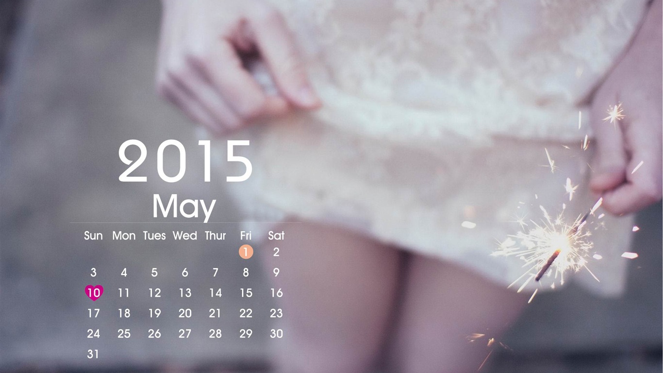 Kalendář 2015 HD tapety na plochu #20 - 1366x768