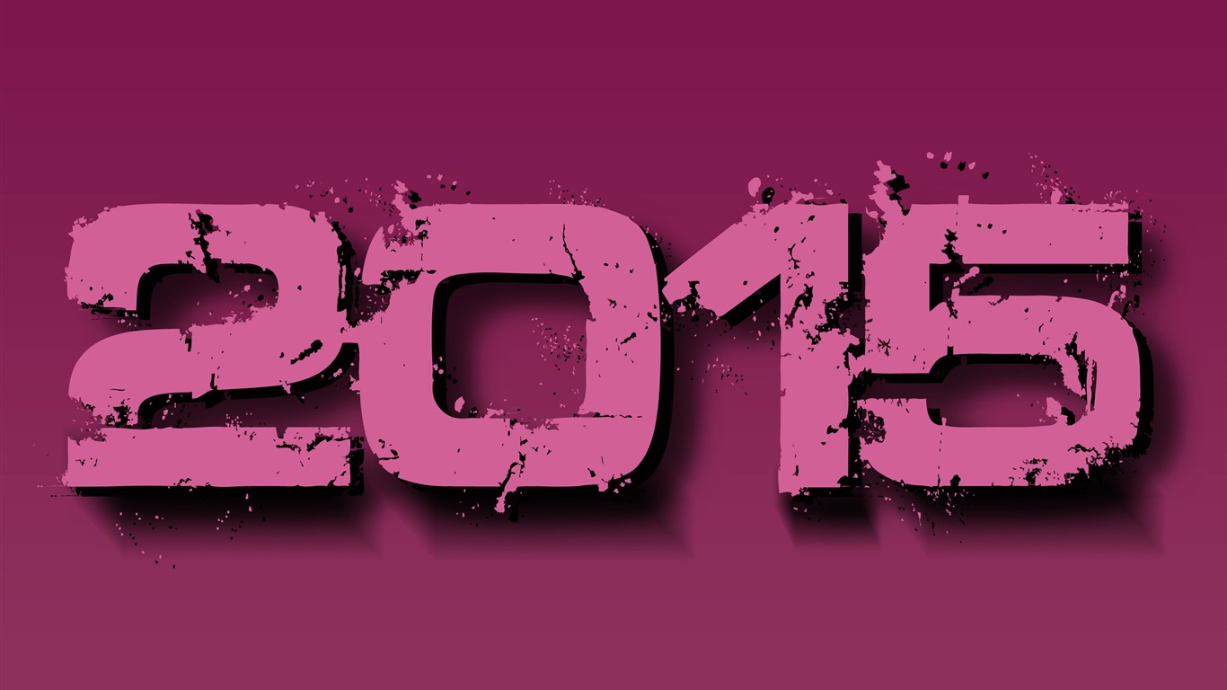 2015 Nový rok téma HD Tapety na plochu (1) #9 - 1366x768