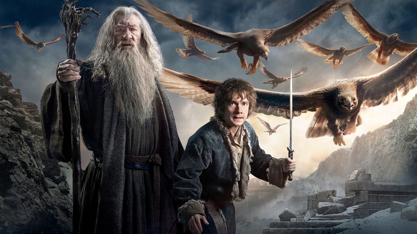 The Hobbit: The Battle of the Five Armies 霍比特人3：五军之战 高清壁纸4 - 1366x768