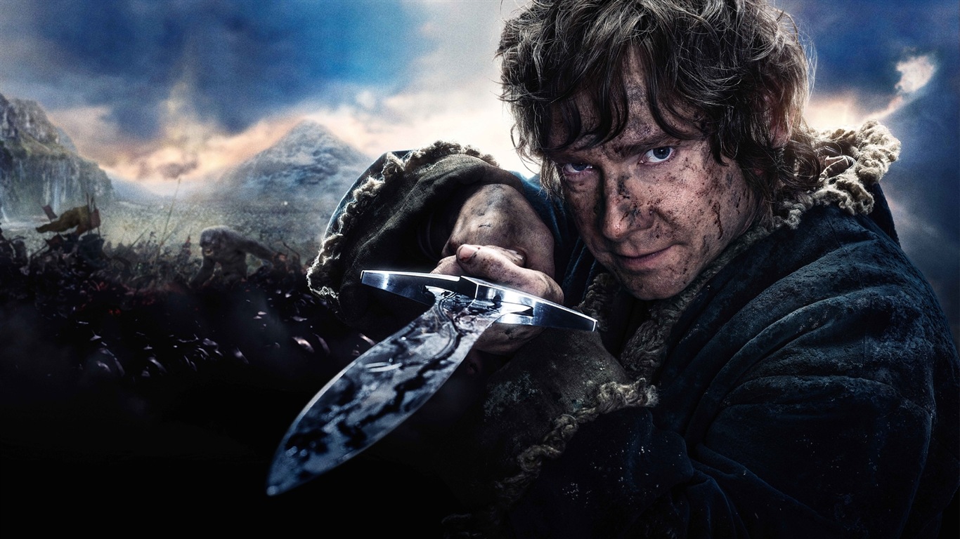 The Hobbit: The Battle of the Five Armies 霍比特人3：五軍之戰高清壁紙 #7 - 1366x768