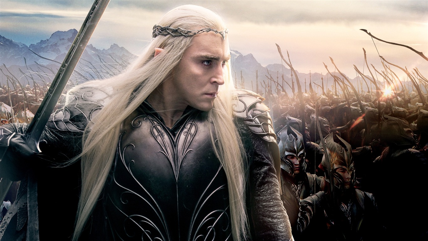 The Hobbit: The Battle of the Five Armies 霍比特人3：五軍之戰高清壁紙 #9 - 1366x768