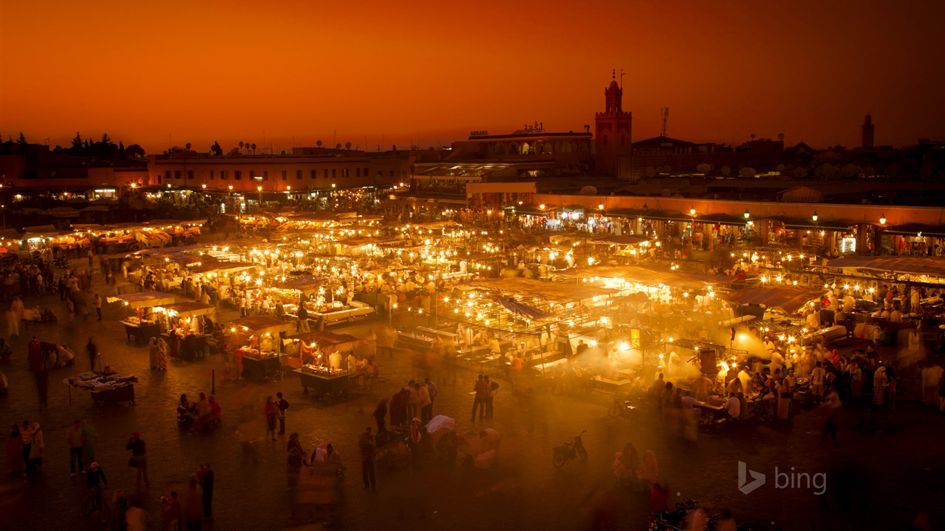 Décembre 2014 fonds d'écran HD Bing #13 - 1366x768