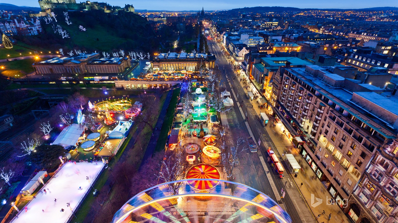 Décembre 2014 fonds d'écran HD Bing #16 - 1366x768