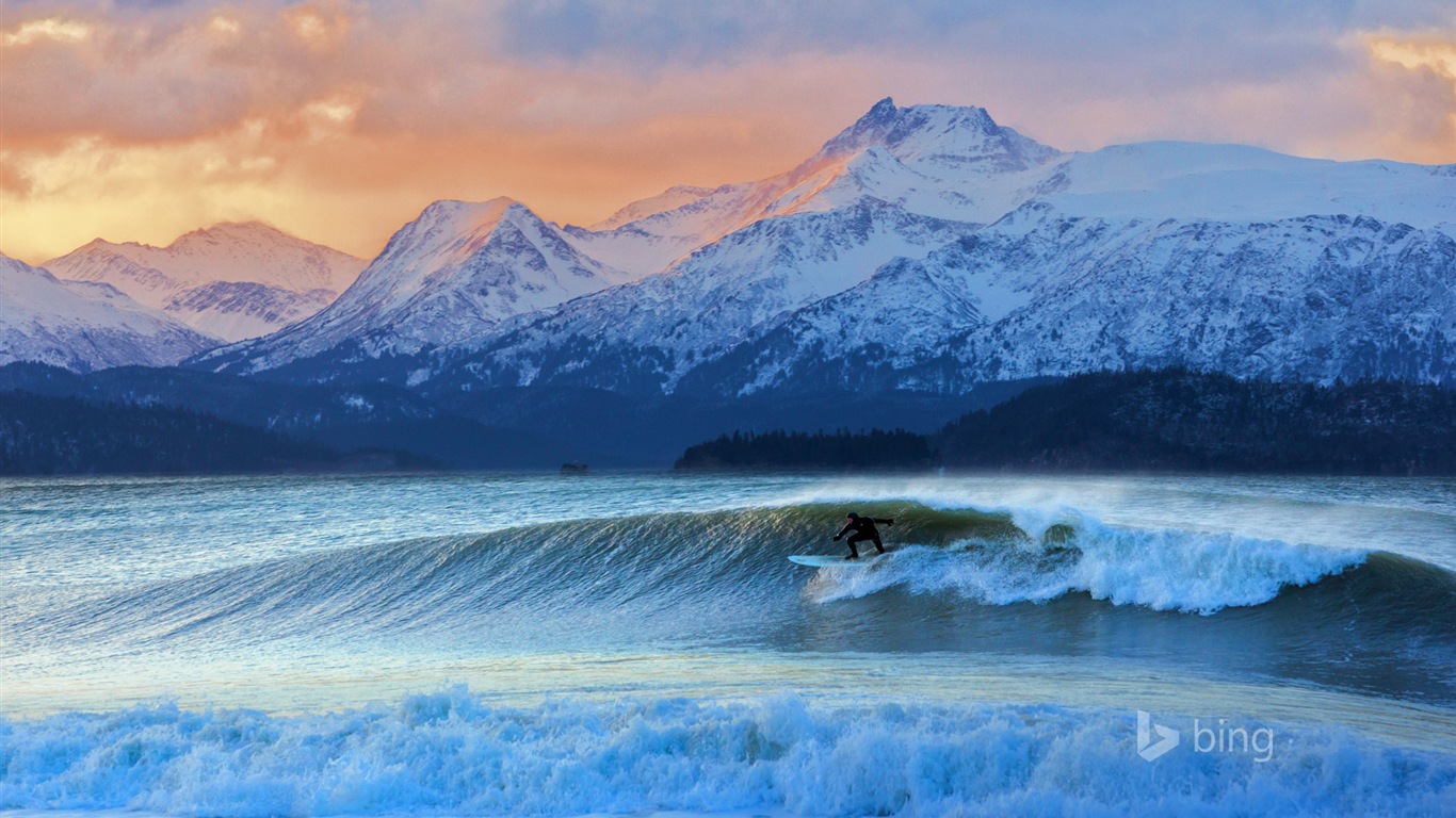 Décembre 2014 fonds d'écran HD Bing #26 - 1366x768