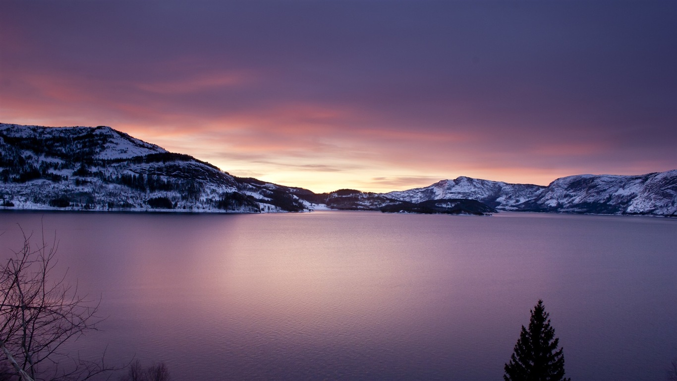 Belles couleurs de la nature des fonds d'écran HD #10 - 1366x768