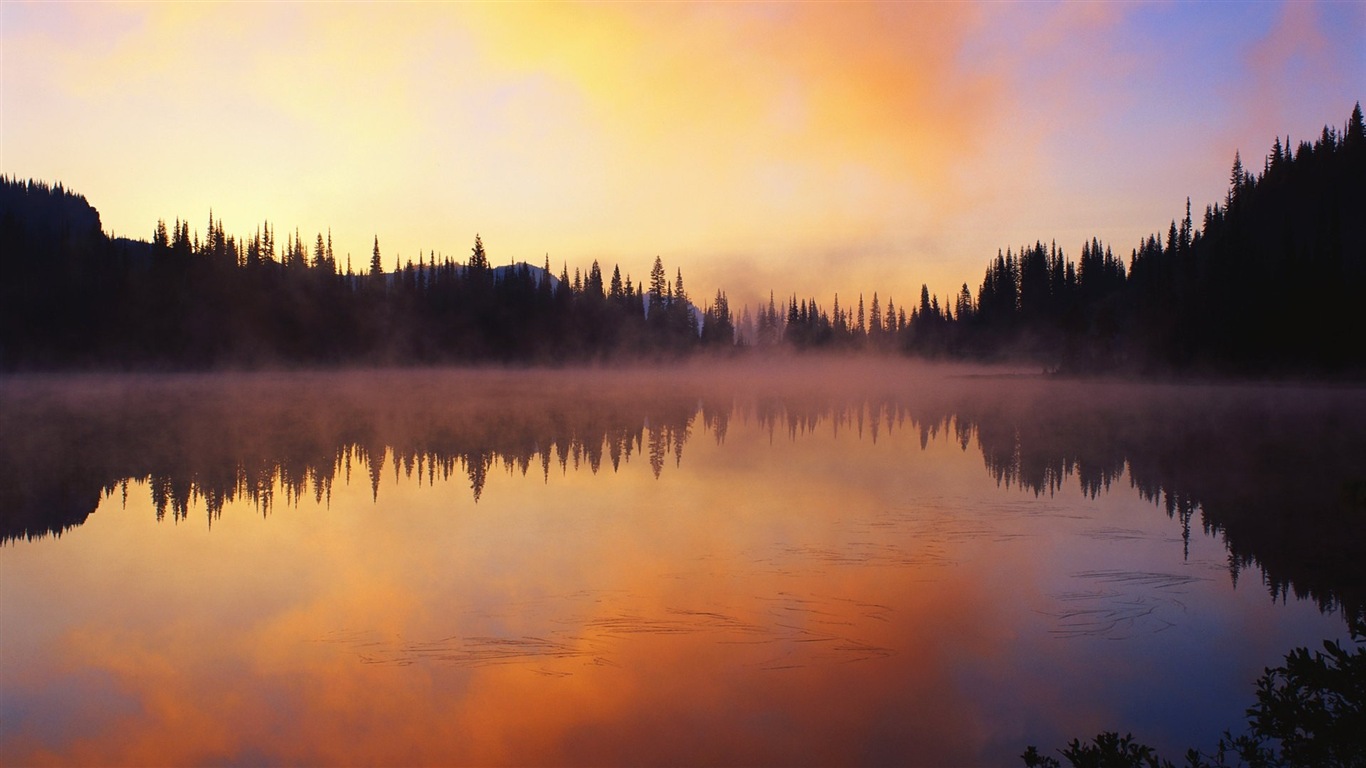 Belles couleurs de la nature des fonds d'écran HD #13 - 1366x768