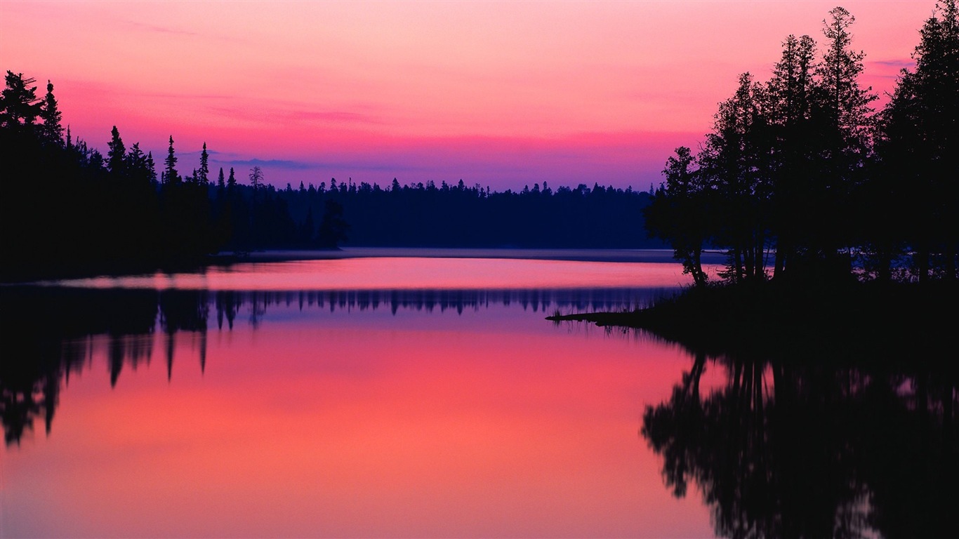 Belles couleurs de la nature des fonds d'écran HD #15 - 1366x768