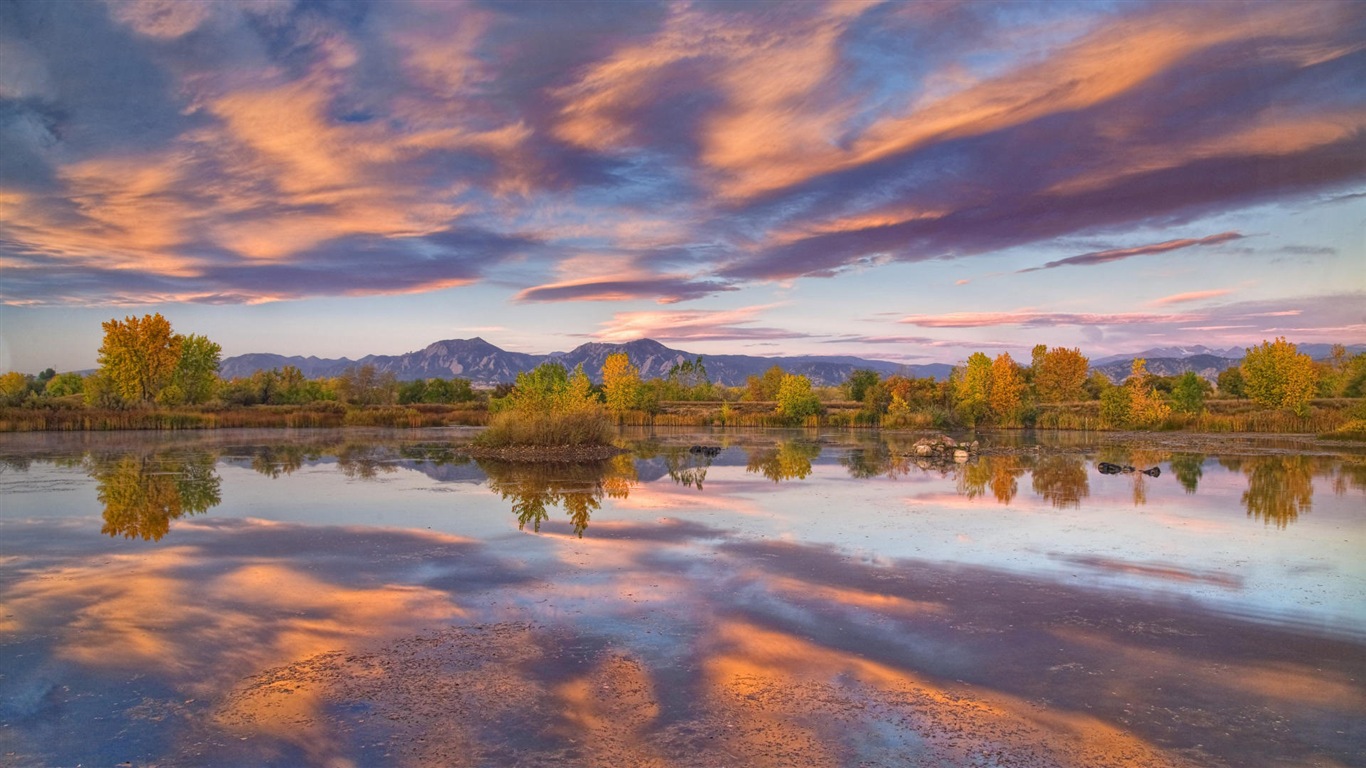 Fondos de pantalla seductora hermosa HD paisajes naturales #8 - 1366x768