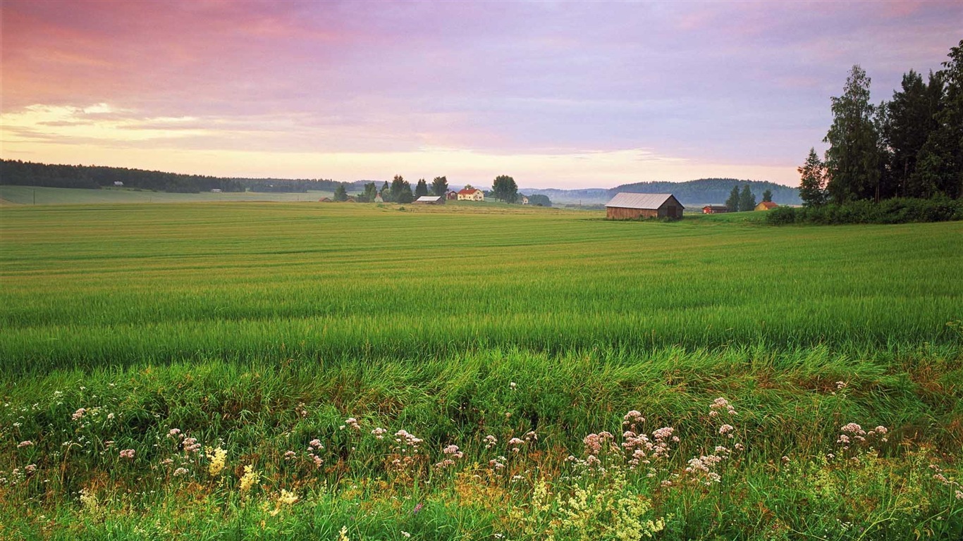 Nordic herrliche Landschaft HD Wallpaper #10 - 1366x768