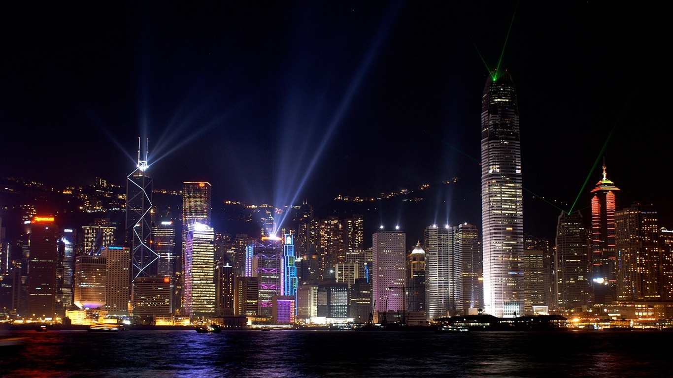 美麗的香港 城市景觀 高清壁紙 #9 - 1366x768