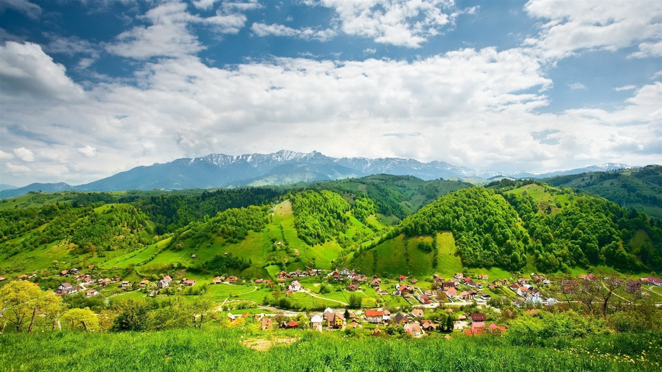 迷人的色彩，自然风景 高清壁纸6 - 1366x768