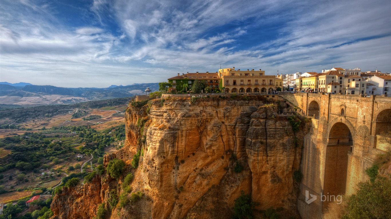 Février 2015 fonds d'écran HD Bing #16 - 1366x768