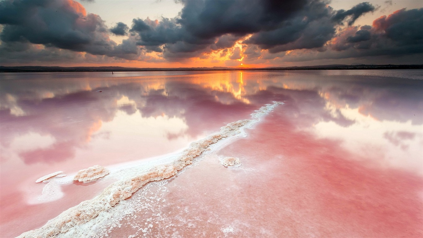 唯美自然山水风景 高清壁纸4 - 1366x768