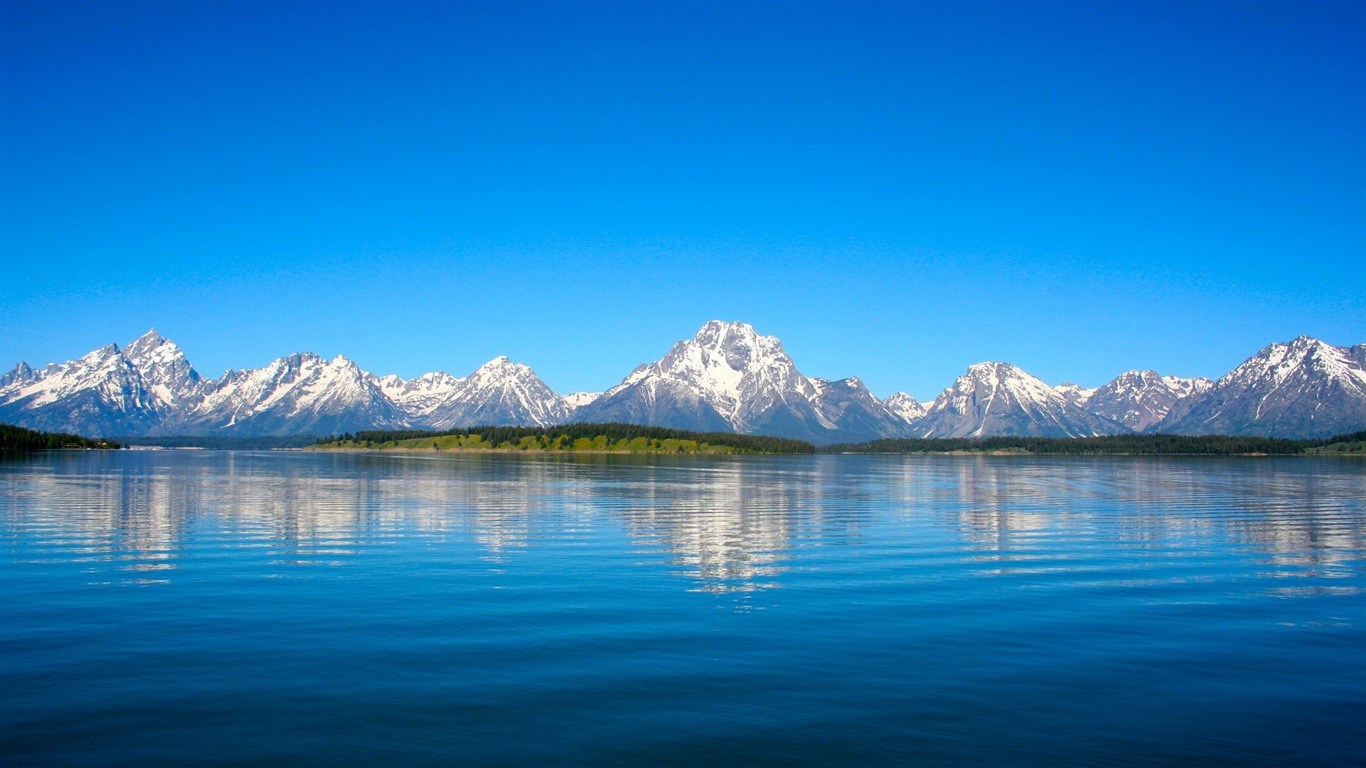 唯美自然山水风景 高清壁纸6 - 1366x768