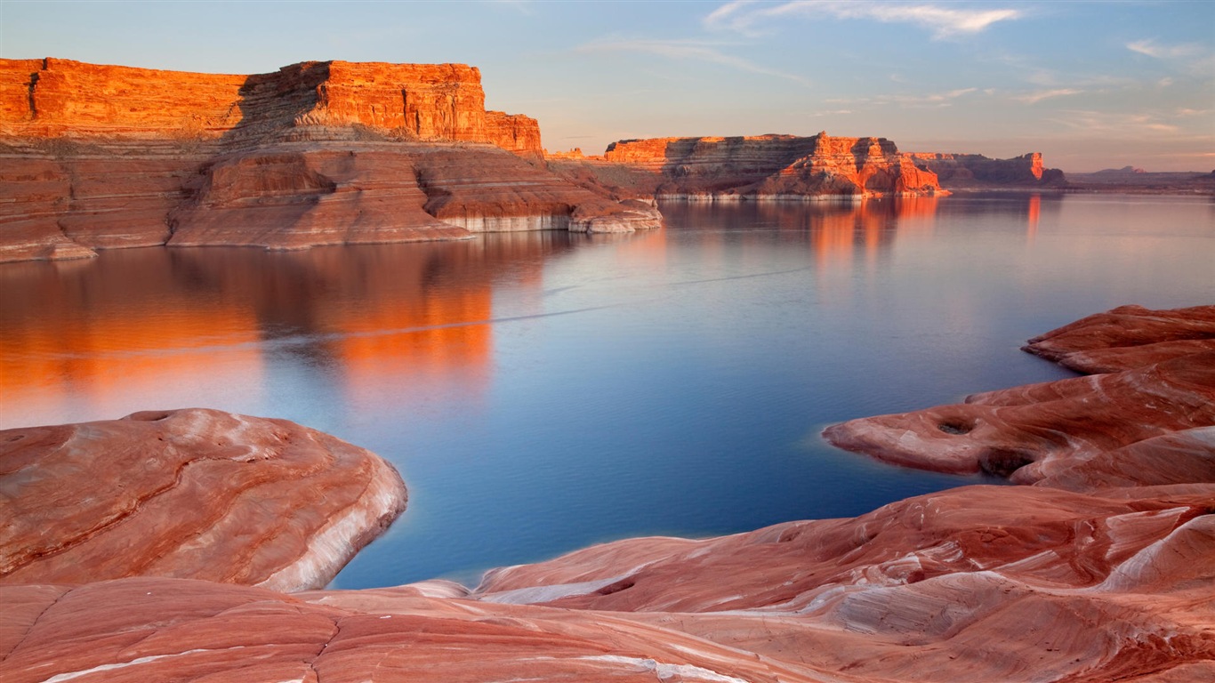 唯美自然山水风景 高清壁纸16 - 1366x768