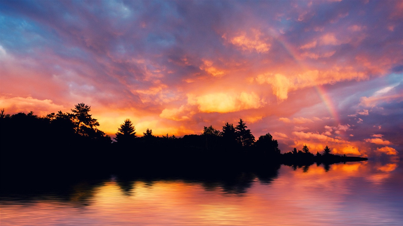 唯美自然山水風景 高清壁紙 #20 - 1366x768