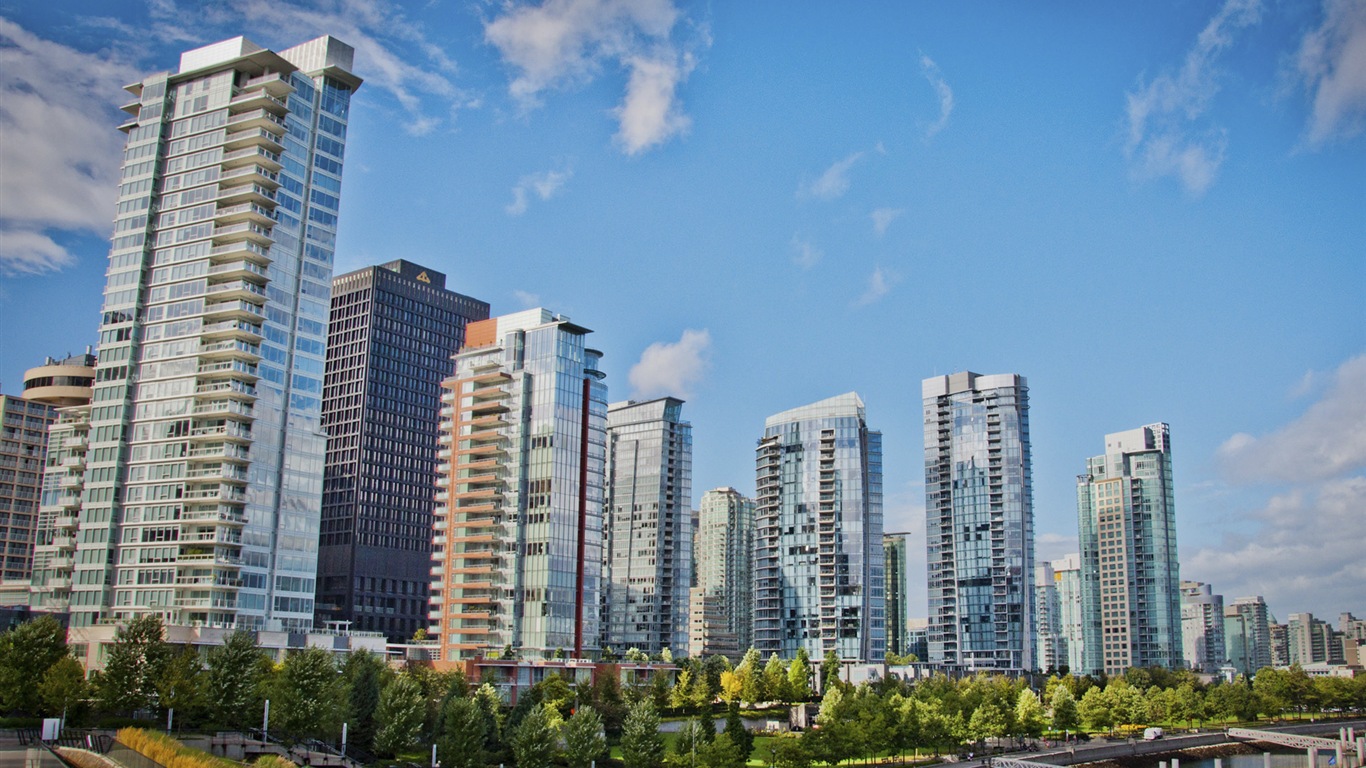 Cityscape scenery, Windows 8 HD wallpapers #1 - 1366x768