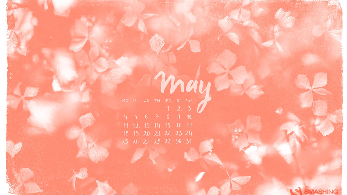 2015年5月 月曆壁紙(二) #15 - 1366x768