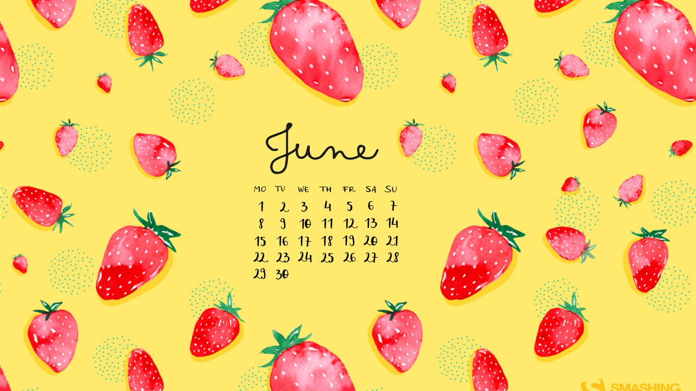 June 2015 calendar wallpaper (2) #17 - 1366x768