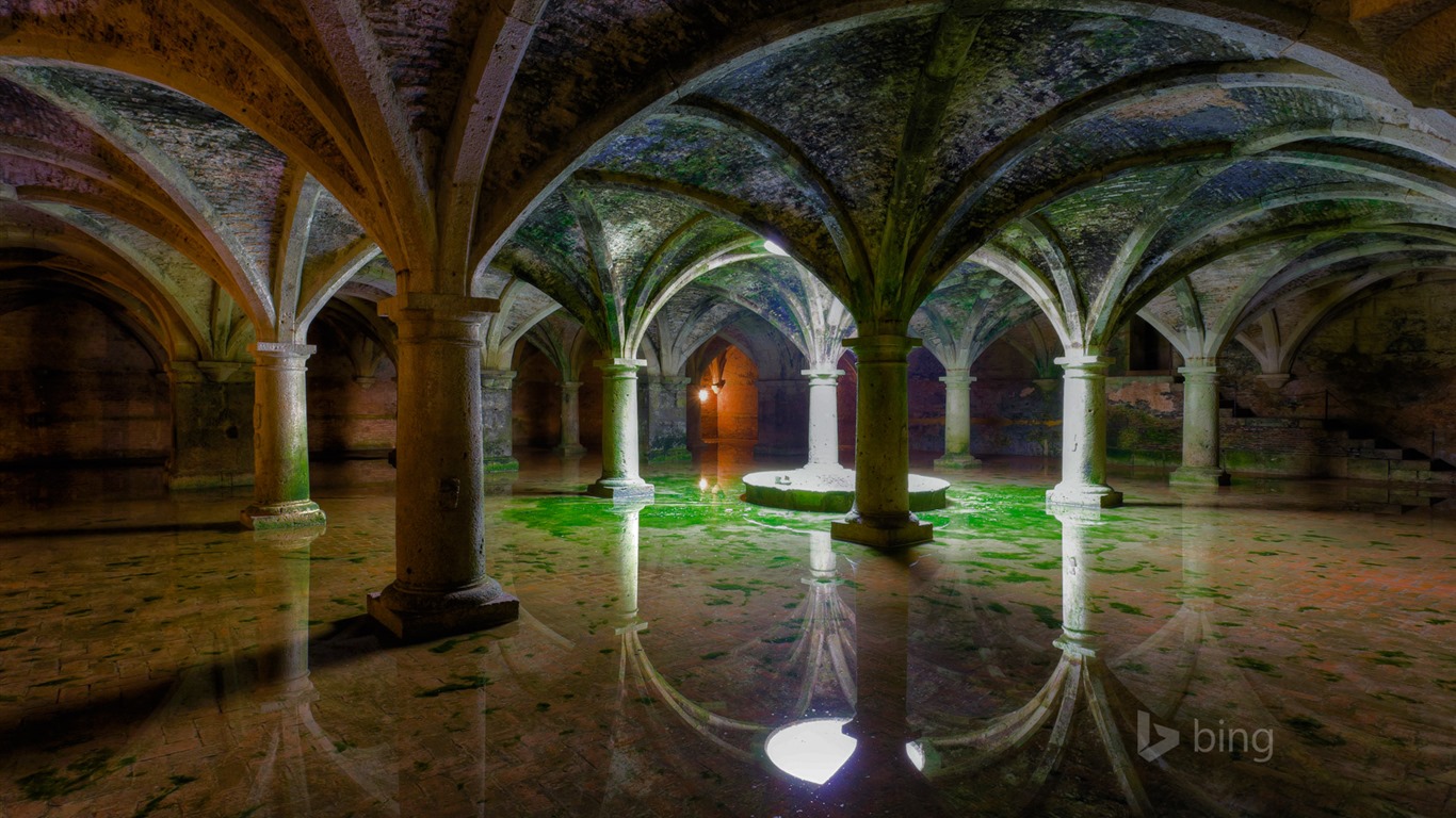 Ledna 2016 Bing téma HD tapety na plochu #12 - 1366x768