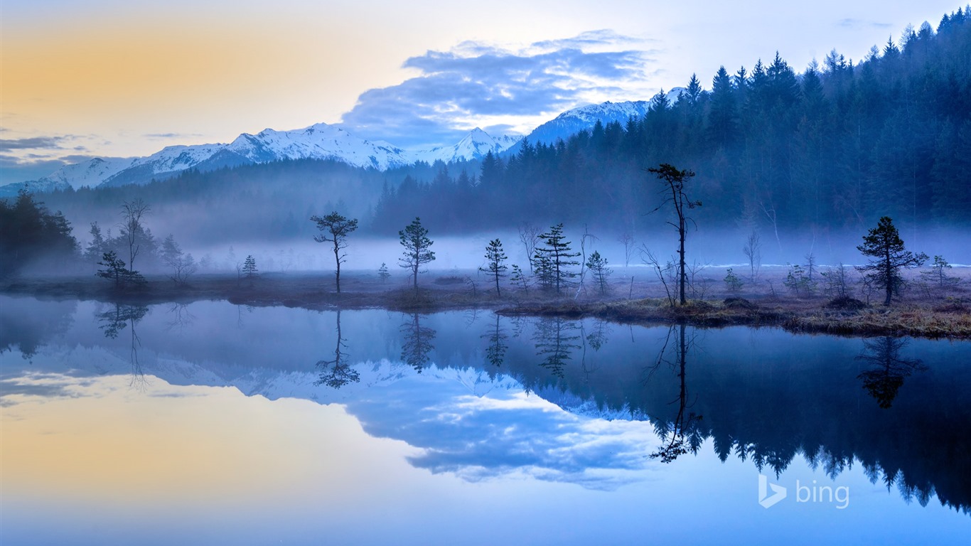 Únor 2016 Bing téma HD tapety na plochu #21 - 1366x768