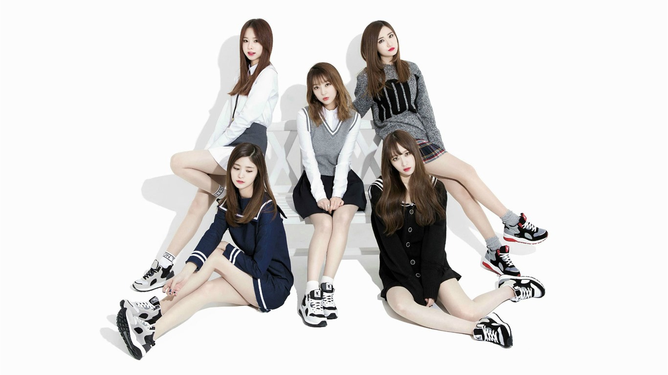 fondos de pantalla ExID grupo muchachas de la música coreana HD #11 - 1366x768