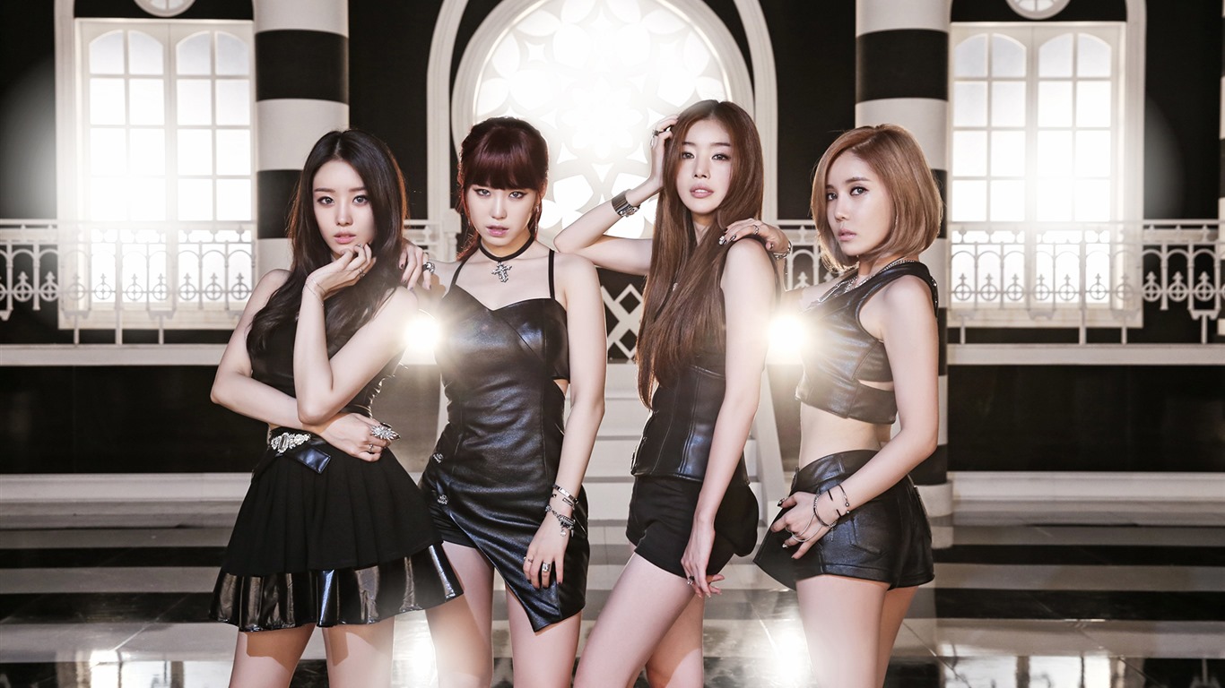 grupo de chicas coreanas fondos de pantalla HD Secret #1 - 1366x768