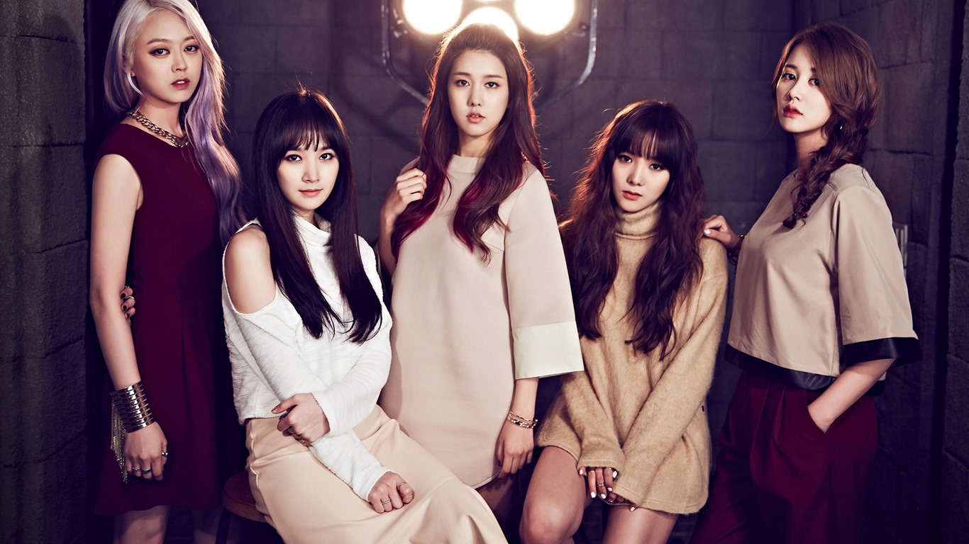 Corea niñas de fondos de pantalla de alta definición Spica combinación música idol #1 - 1366x768