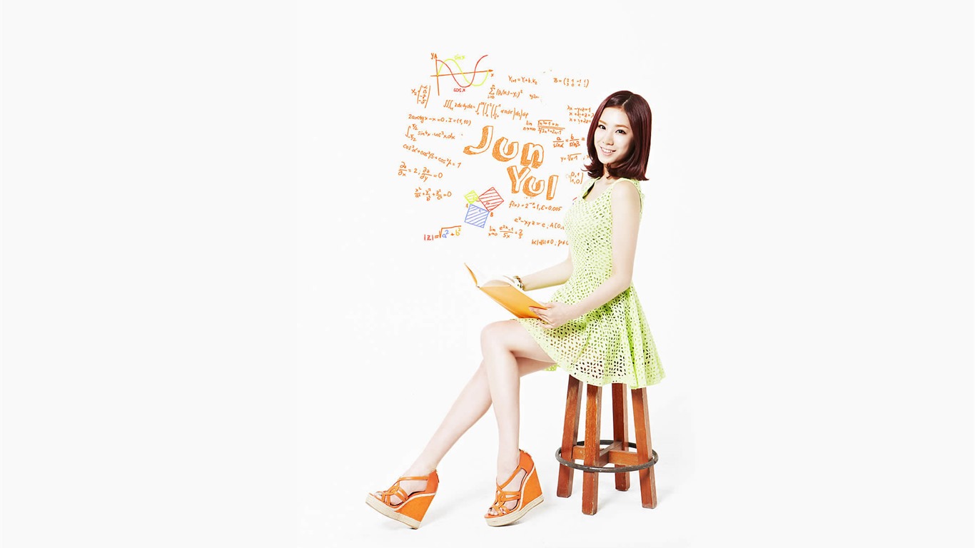 Stellar koreanische Musik Mädchen Gruppe HD Wallpaper #6 - 1366x768