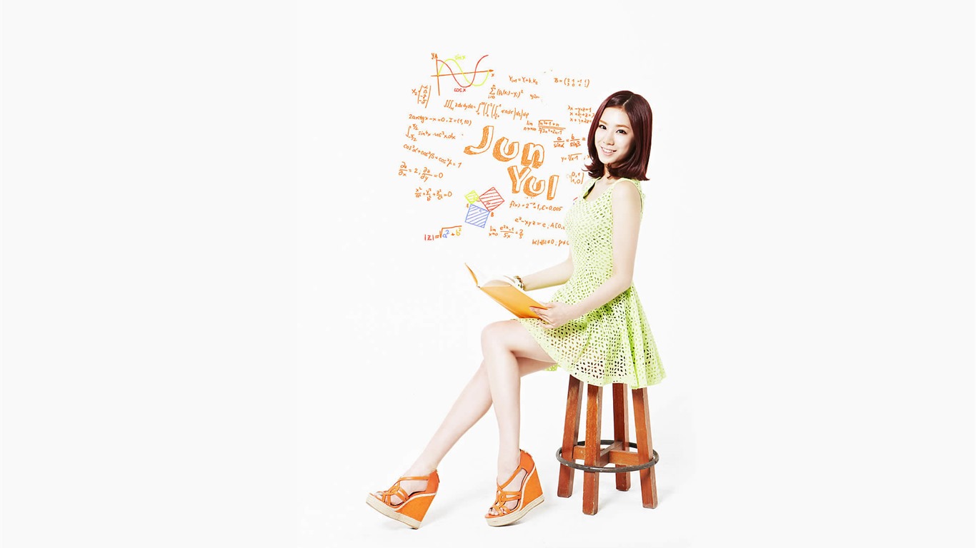 Stellar korejský hudební dívčí skupina tapety HD #6 - 1366x768