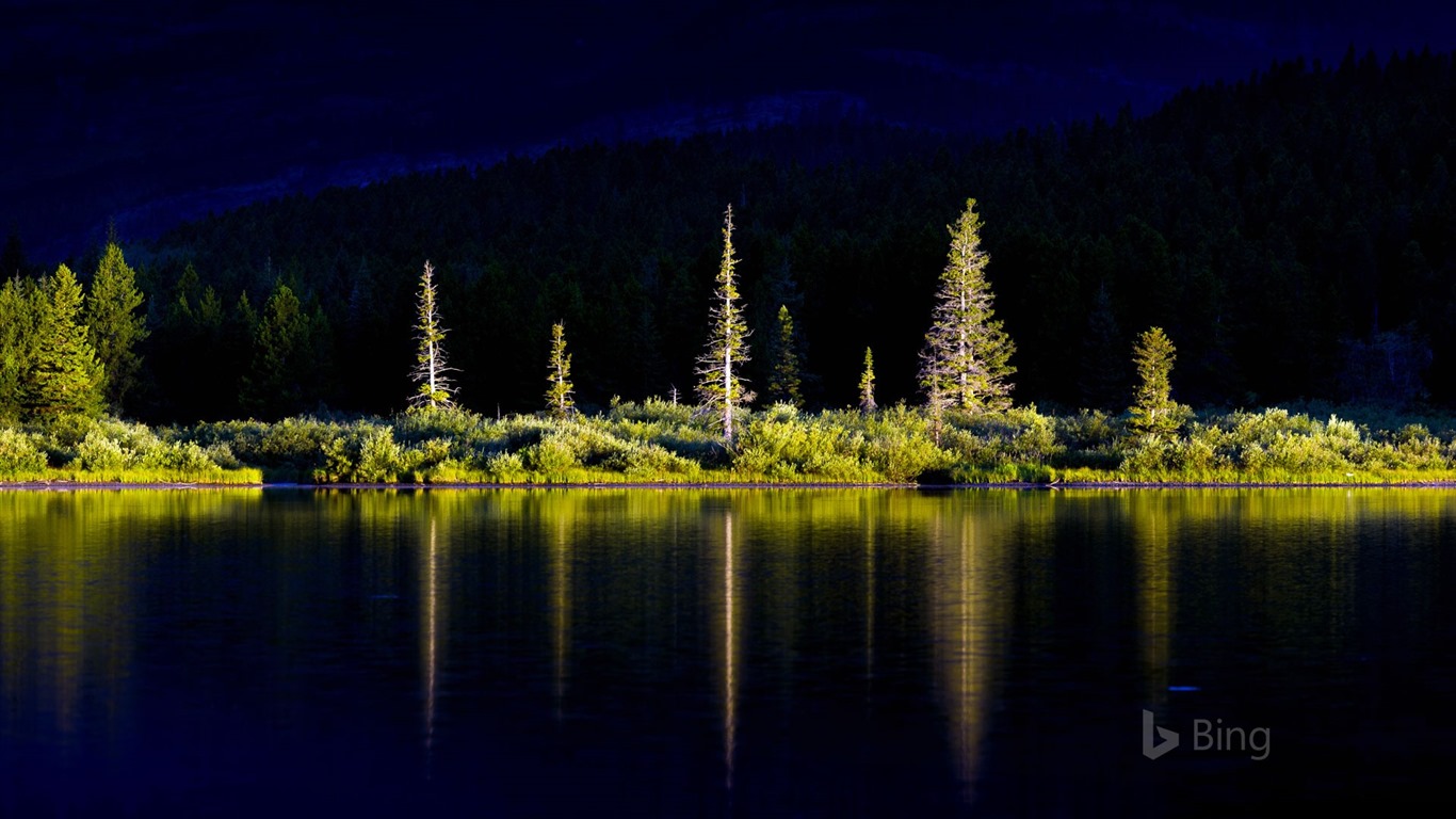 Duben 2016 Bing téma HD tapety na plochu #17 - 1366x768