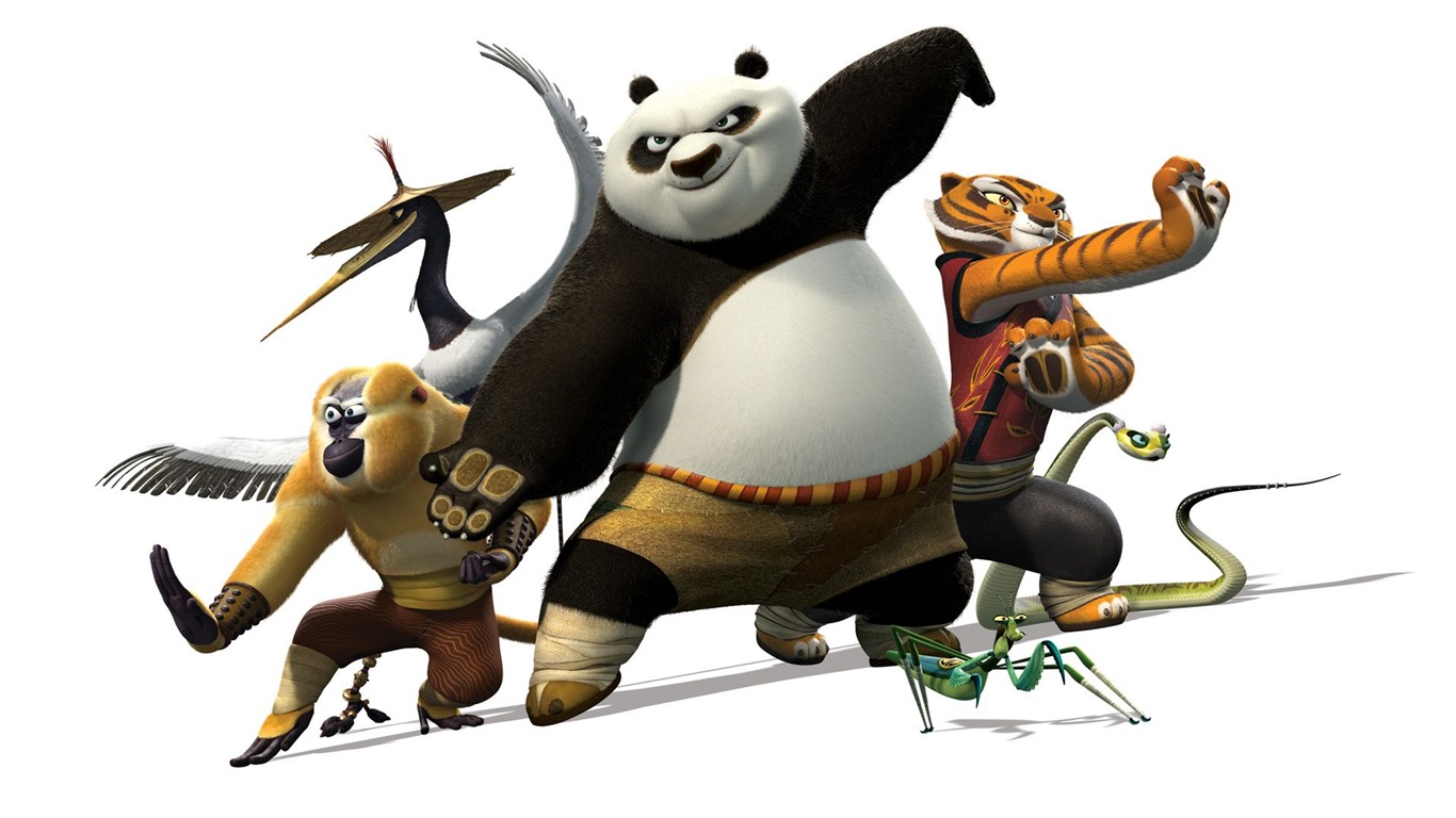 Kung Fu Panda 3, HD film tapety na plochu #8 - 1366x768