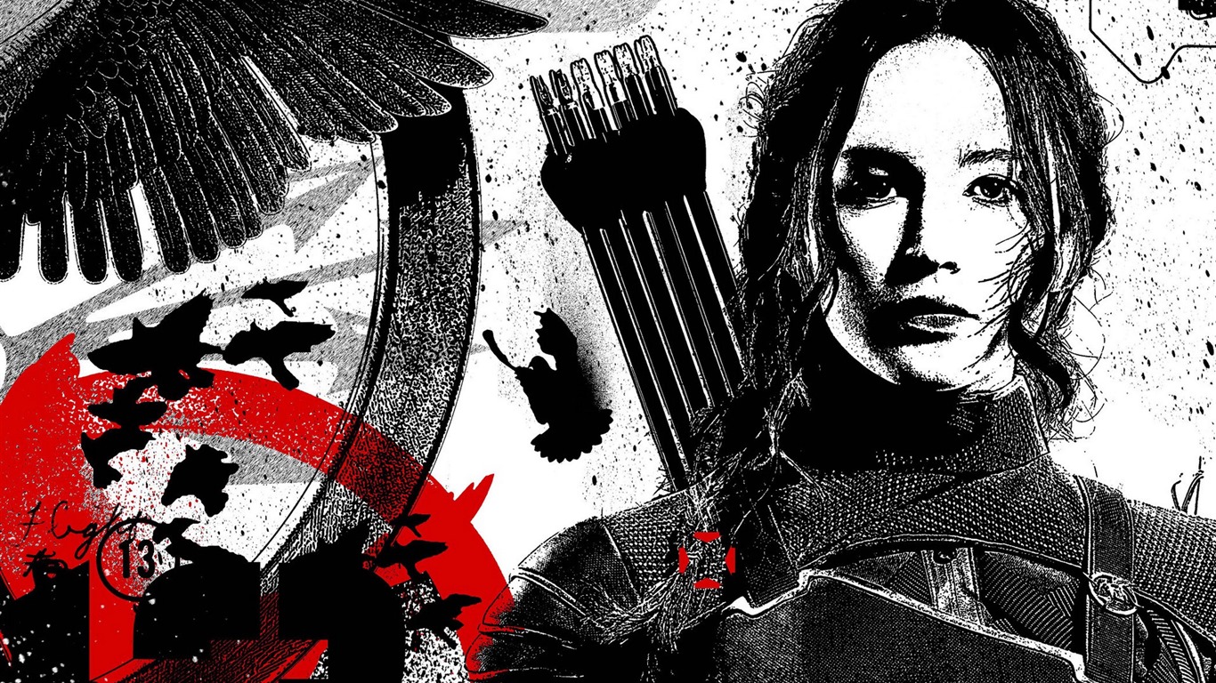 The Hunger Games: Síla vzdoru HD tapety #3 - 1366x768
