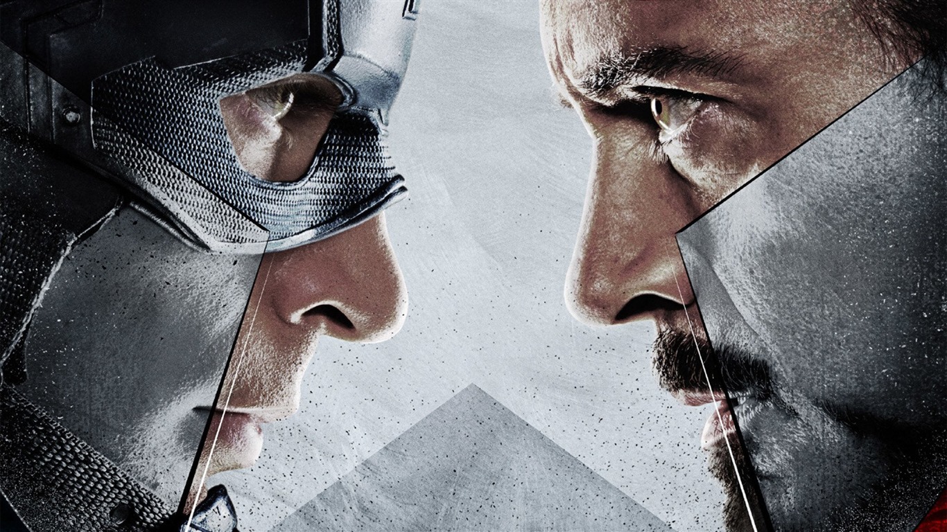 Captain America: Civil War, HD film tapety na plochu #14 - 1366x768