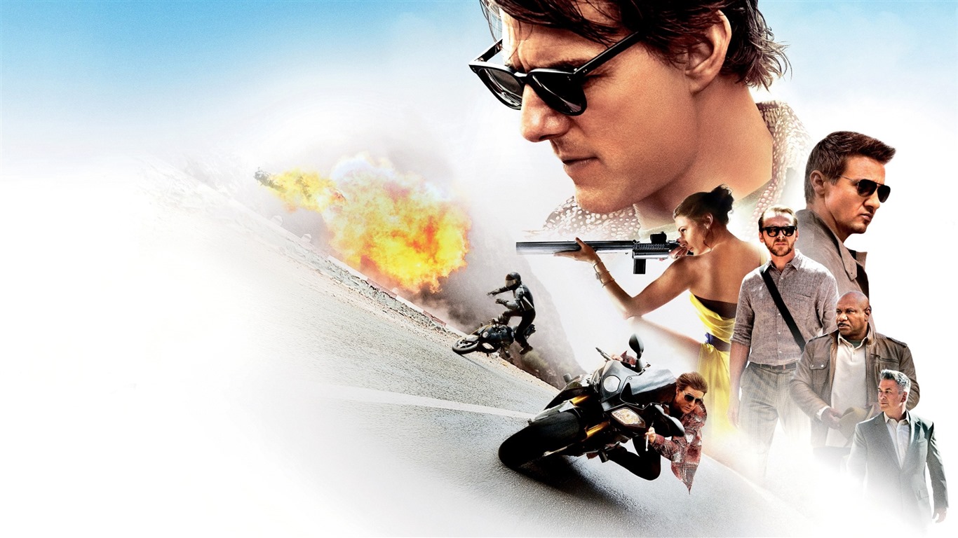 Mission Impossible: Rogue Nation 碟中諜5：神秘國度 高清壁紙 #1 - 1366x768